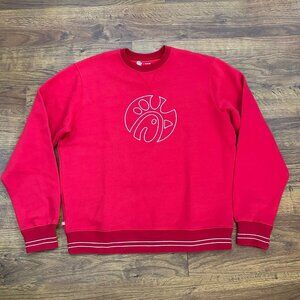 Chick-fil-a embroidered crewneck sweatshirt
